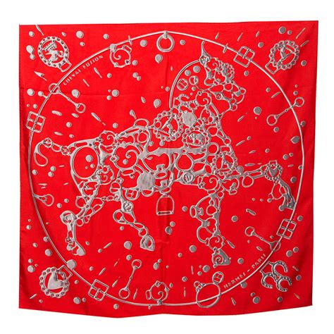 hermes cheval fusion scarf|HERMES Silk Cheval Fusion Scarf 90 888400.